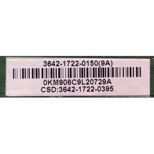 MAIN / VIZIO 3642-1722-0150 / 0171-2272-4309 / 3642-1722-0395 / 0KM906C9L20729A / MODELO M420SL LAQKMAAN / PANEL LC420EUA(AE)(M1)	
