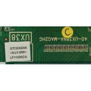 MAIN / TCL V8-UX38001-LF1V025(C4) / GTC000224A / 40-UX38NA-MAG2HG / MODELO 55FS3750 / PANEL LVF550CS0TE12