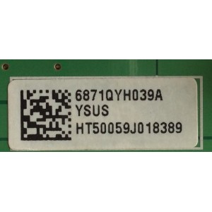 Y-SUS / LG 6871QYH039A / 6870QYC004C / 6870QYC104D / 6870QYH004D / MODELO 50PC3D-UD.AUSLLHR / PANEL PDP50X3####	