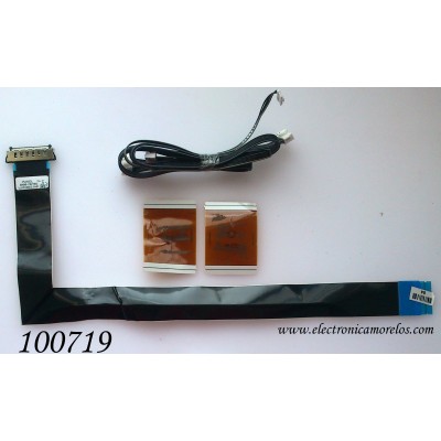 KIT DE CABLES PARA TV / SAMSUNG BN96-24178D / MODELOUN60EH6003FXZA	
