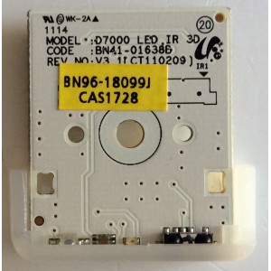 MODULO DE SENSOR SAMSUNG / BN96-18099J / BN41-01638B / D7000 / MODELO UN55D6420UFXZA