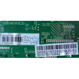 MAIN / FUENTE / (COMBO) / RCA 140924-ZQ527 / 140924-ZQ527 812 / MK-RE01-140924-ZQ527 / LDD.M3393L.D / 24GE01M3393LNA20-B2 / MODELO LED24G45RQ	