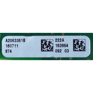 TARJETA TUNER / SONY A-2063-361-B / A2063361B / 1-894-336-31 / 173543331 / MODELO KDL-60W610B / PANEL ND4S600DNX0101	