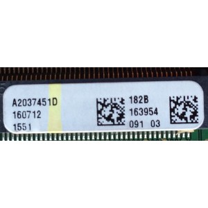 MAIN / SONY A-2037-764-D / A2037451D / 1-889-202-22 / 173457422 / A2037451B / A2037451C / A2074642A / MODELO KDL-60W610B / PANEL ND4S600DNX0101	
