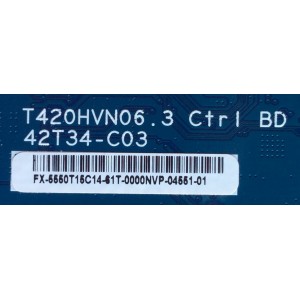 T-CON / HISENSE 55.50T15.C14 / 5550T15C14 / T420HVN06.3 CTRL BD / 42T34-C03 / PANEL´S HD500DF-B54(020)\T1\B1\S28\GM\ROH / HD500DF-B54(020)/B1/T1/S33/GM/ROH / MODELOS LC-50N4000U / 50H5C / 50H4D