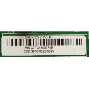 MAIN / VIZIO 3640-0222-0150 / 0171-2272-6154 / 3640-0222-0395 / MODELO E40-D0 LAUSTXBS / PANEL LSC400HN02-801	