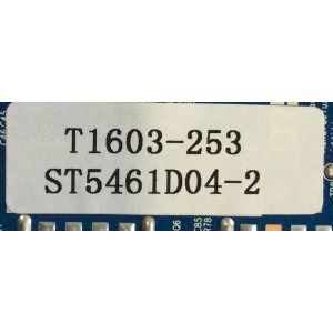 MAIN / FUENTE / SANSUI ST5461D04-2 / 63H0441 / CV3393BH-B50 / MODELO SLED5515W / PANEL X550DLEDM	
