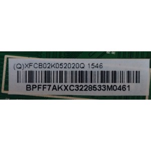 MAIN / VIZIO 756TXFCB02K0520 / XFCB02K052020Q / 715G7573-M01-000-004Y / (Q)XFCB02K052020Q / BPFF7AKXC / MODELO D32-D1 LTTUUKAR / PANEL TPT315B5-FHBN0.K REV:S4940B	