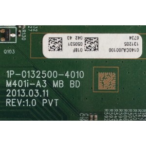 MAIN PARA TV VIZIO ORIGINAL/ NUMERO DE PARTE Y8386018S / 0140CAJ00100 / 1P-0132J01-4010 / 0140CAJ00100 / MODELO M401i-A3 / M401i-A3 LFTGOZAP / M401i-A3 LFTGOZAQ / M401D-A3 / M401D-A3 LFTGOZAP