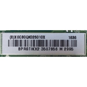 MAIN / VIZIO XGCB0QK026 / XGCB0QK026010X / 715G7777-M01-B01-005T / MODELO E55-E1 LTM7VIBS / PANEL TPT550U2-EQYSHM.G REV:S1U	