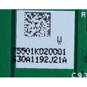 LED DRIVER / VIZIO 791.01K10.0001 / 755.01K02.0001 / 75501K020001 / 15456-1 / 748.01J12.0011 / PANEL´S T550QVN04.0 / T500QVN02.0 / MODELO E55-E2 LWZ2VIBS 