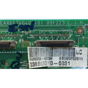 MAIN / LG EBU60852911 / LA02C / EAX61746403(0) / MODELO 46LD550-UB.AUSMLUR / PANEL LK460D3LA57	