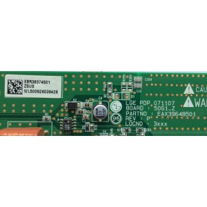 Z-SUS / LG EBR38374501 / EAX39648501 / MODELO 50PG20-UA AUSRLJR / PANEL PDP50G10000	