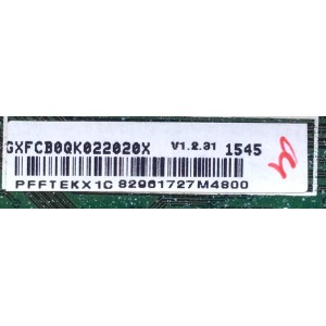 MAIN / VIZIO GXFCB0QK022 / GXFCB0QK022020X / 715G7689-M0C-000-005K / 715G7689-M01-000-005K / PANEL TPT500U1-QVN02.A REV:S001E / DISPLAY T500QVN02.0 / MODELO D50U-D1 LTCWTQAR