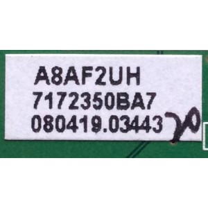 MAIN DIGITAL / PHILIPS A8AF2UH / BA8AF2G04012 / MODELO 32MF338B/27 / PANEL UG320XB	