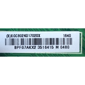 MAIN / VIZIO XGCB02K017 / XGCB02K017020X / 715G7484-M02-001-004Y / MODELO D50-D1 LTMWTQIS  / PANEL TPT500J1-HVN07.U REV:S500G / MODELO D50-D1 LTMWTQIS