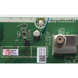 MAIN / MAGNAVOX A67U1UH / A67U1-MMA / BA67U4G0401 1 / MODELO 50MV376Y/F7 / PANEL U6AU2XH	