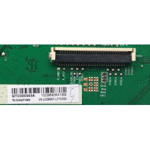 MAIN / FUENTE / (COMBO) / TCL T8-32NAZP-MA3 / GTC000545A / V8-UX38001-LF1V030 / 40-UX38M0-MAD2HG / T8-32NAZP-MA3 / MODELO 32S3750 / PANEL LVW320CS0T E273	