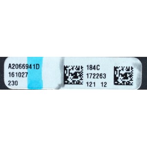 MAIN / SONY A2066941D / 1-894-094-23 / 173534123 / 184C / S100004SS2051-15 / MODELO KDL-40R510C / PANEL NS5F400VND01	