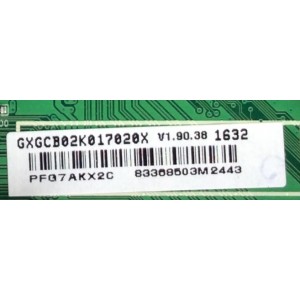 MAIN / VIZIO GXGCB02K017 / GXGCB02K017026X / 715G7484-M02-001-004Y / MODELO D50-D1 LTCWTQES / PANEL TPT500J1-HVN07.U REV:S500G	