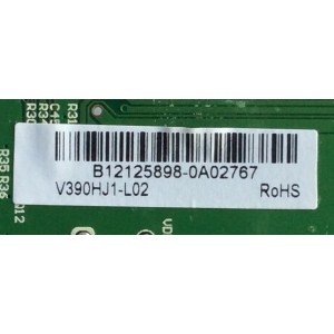 MAIN / SCEPTRE B12125898 / T.RSC8.82B 12062 / MODELO X40 X409BV-FHDU8H / PANEL V390HJ1-L02 REV.C1	