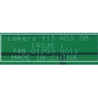 LED DRIVER / VIZIO 791.01210.0004 / 748.01205.0011 / 755012030002 / 755012030001 / 14536-1 / MODELO M55-C2 LWJASBAR / PANEL T550QVN03.0	