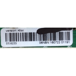 MAIN FUENTE  / ELEMENT B16075540 / TP.MS33393A.PA671 / 890-M00-06NBN / MODELO ELEFW195 / PANEL T185-DXB-ELED	