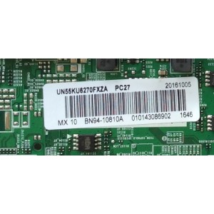 MAIN / SAMSUNG BN94-10810A / BN97-10660A / BN41-02555A / PANEL CY-GK055HGEV3H / MODELOS UN55KU6270FXZA / UN55KU6300FXZA CJ05