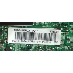MAIN / SAMSUNG BN94-10763W / BN41-02504A / BN97-10625X / MODELO UN65KS8500FXZA AA02 / PANEL CY-XK065FLAV2H	