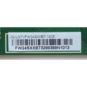 LED DRIVER / VIZIO LNTVFW24SXXB7 / 715G7159-P01-000-004K / MODELO M43-C1 LTTWSPCR / PANEL TPT430H3-QVN01-U REV: S000A	