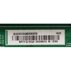 MAIN / SHARP 756TXGCC0QK0030 / XGCC0QK003 / 715G7228-M01-001-004Y / 715G7228-M01-002-004Y / XGCC0QK003020X / (X)XGCC0QK003030X / PANEL TPT430H3-HVN01.U REV:S271F / MODELO LC-43LB481U