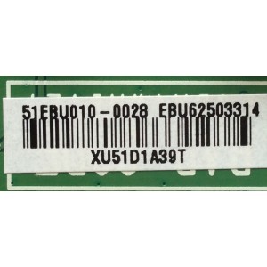MAIN ORIGINAL PARA TV LG / NUMERO DE PARTE EBU62503314 / EAX65610206 / EAX65610206(1.0) / 62503314 / PANEL NC420DUN-VUBP2 / DISPLAY T420HVN06.1 / MODELO 42LB5830 / 42LB5830-UV / 42LB5830-UV.BWMDLJM