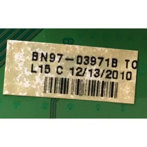 MAIN PARA TV  SAMSUNG NUMERO DE PARTE  BN94-02757B / BN41-01365B / BN97-03971B / MODELO UN40C7000WFXZA SQ01 / PANEL LTF400HQ02-A04	