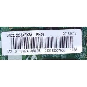 MAIN FUENTE (COMBO) PARA TV SAMSUNG / NUMERO DE PARTE BN94-10640B / BN41-02360B / BN97-11038A / BN9410640B / PANEL CY-JJ032BGLV6H / MODELOS UN32J5205 / UN32J5205AFXZA / UN32J5205AFXZA LS03