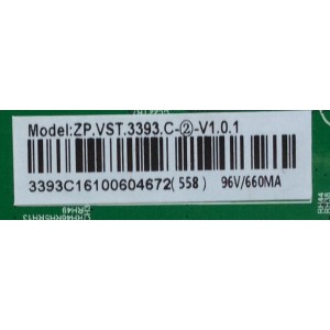 MAIN / FUENTE / RCA 3393C1610 / ZP.VST.3393.C / MODELO RLDED5078A-E / PANEL V500HJ1-PE8 REV.C7	