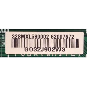 MAIN / LG 62007672 / EBR75172695 / EAX65049105(1.1) / PARTE SUSTITUTA EBU62007673 / PANEL`S LC320DXE (SF)(R1) / HC320DXN-ABFP1-21XX / MODELOS 32LN530B-UA.AUSYLJM / 32LN5300-UB.AUSYLJM