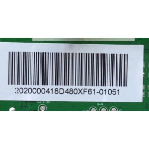 MAIN / PIONNER 1010076623 / 1010076623-00482 / MS33930-ZC01-01 / MODELO PLE-4806FHD / PANEL LSC480HN0.8	