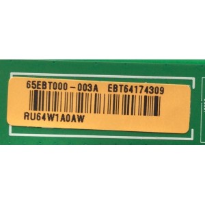 MAIN PARA TV LG / NUMERO DE PARTE EBT64174309 / EAX66522706(1.0) / 6NEBT000-0135 / PANEL LC600EQF(FJ)(M1) MODELO 60UH7700-UB / 60UH7700-UB.BUSWLJR