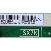 MAIN / HITACHI M8-SX7VQ03-MA200AA / V8-SX70001-LF1V408 / 40-SX7KNA-MAG4HG / MODELO 50R8	