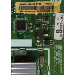 MAIN / SAMSUNG BN96-11476A / BN41-01157A / BN97-03025G / SUSTITUTA BN94-02611F / MODELO LN52B530P7FXZA SS02 / PANEL LTF520HB07-B02	
