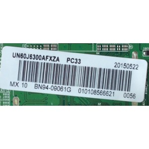 MAIN / SAMSUNG BN94-09061G / BN41-02353B / BN97-10058M / MODELO UN60J6300AFXZA MS01 / PANEL CY-HH060CSSV1V	