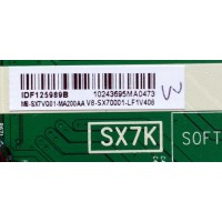 MAIN / HITACHI M8-SXVQ01-MA200AA / V8-SX70001-LF1V408 / 40-SX7KNA-MAG4HG / SX7K / MODELO 55R7	