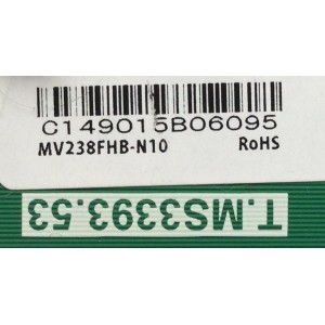 MAIN / SCEPTRE 149015B / T.MS3393.53 / MODELO E248BV-FMQ / PANEL MV238FHB-N10	