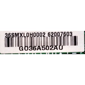 MAIN / LG EBR75172698 / EAX65049104(1.4) / 62007603 / MODELO 39LN5300-UB.AUSJLJM / PANEL HC390DUN-VCFP1-21CA	