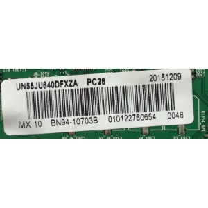 MAIN PARA TV SAMSUNG NUMERO DE PARTE BN94-10703B / BN41-02443A / BN97-10587G / MODELO UN55JU640DFXZA TD01 / PANEL CY-GJ055HGLVAH	