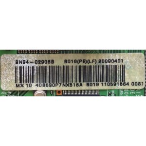 MAIN / SAMSUNG BN94-02906B / BN41-01209A / BN97-03483C / SUSTITUTA BN96-11779A / MODELO LN40B530P7NXZA	