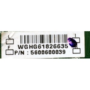 MAIN / WESTINGHOUSE 5600600039 / LT32E / 2970055102 / MODELO LTV-32W6HD	