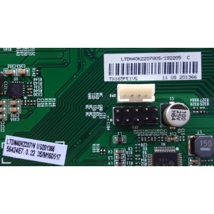 MAIN / FUENTE / (COMBO) / HISENSE / 201366 / 192205 / RSAG7.820.6670/ROH / LTDN40K2207WUS / PANEL HD400DF-E32\B1\S3\GM\ROH / MODELO 40H4C1