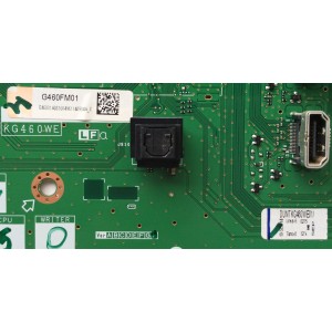 MAIN / SHARP DKEYMG460FM01 / G460FM01 / QPWBXG460WJN2 / KG460WE / DUNTKG460WE01 / MODELO LC-60C6600U	