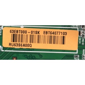 MAIN / LG EBT64077103 / EAX66492807(1.0) / 64EBT000-00A0 / MODELO 60UF7300-UT AUSYLJR	